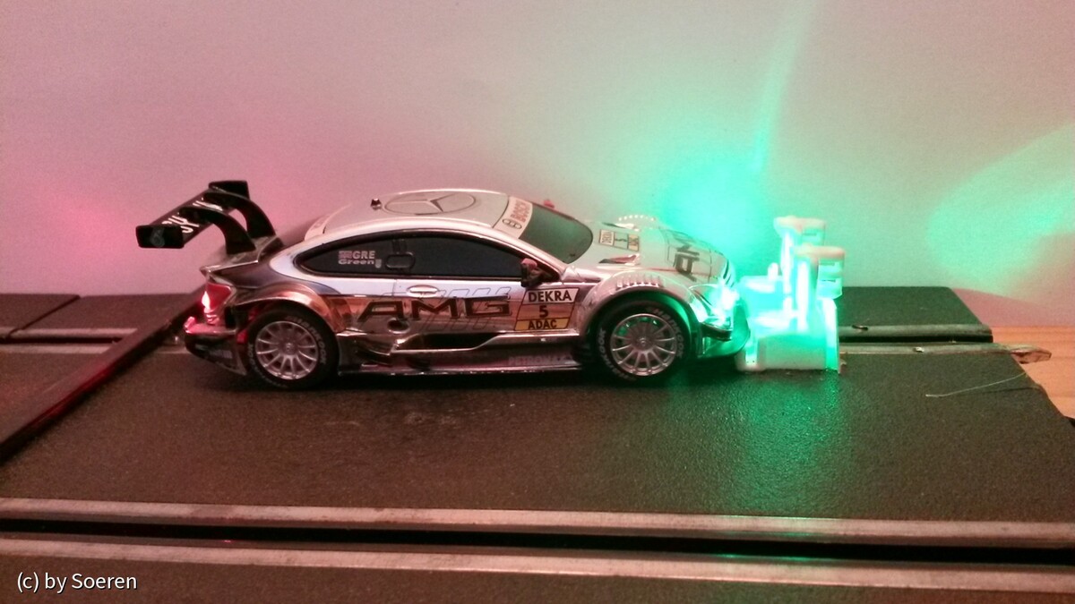 LED in DTM Audi und Mercedes